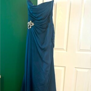 Navy Blue “Love” Gown